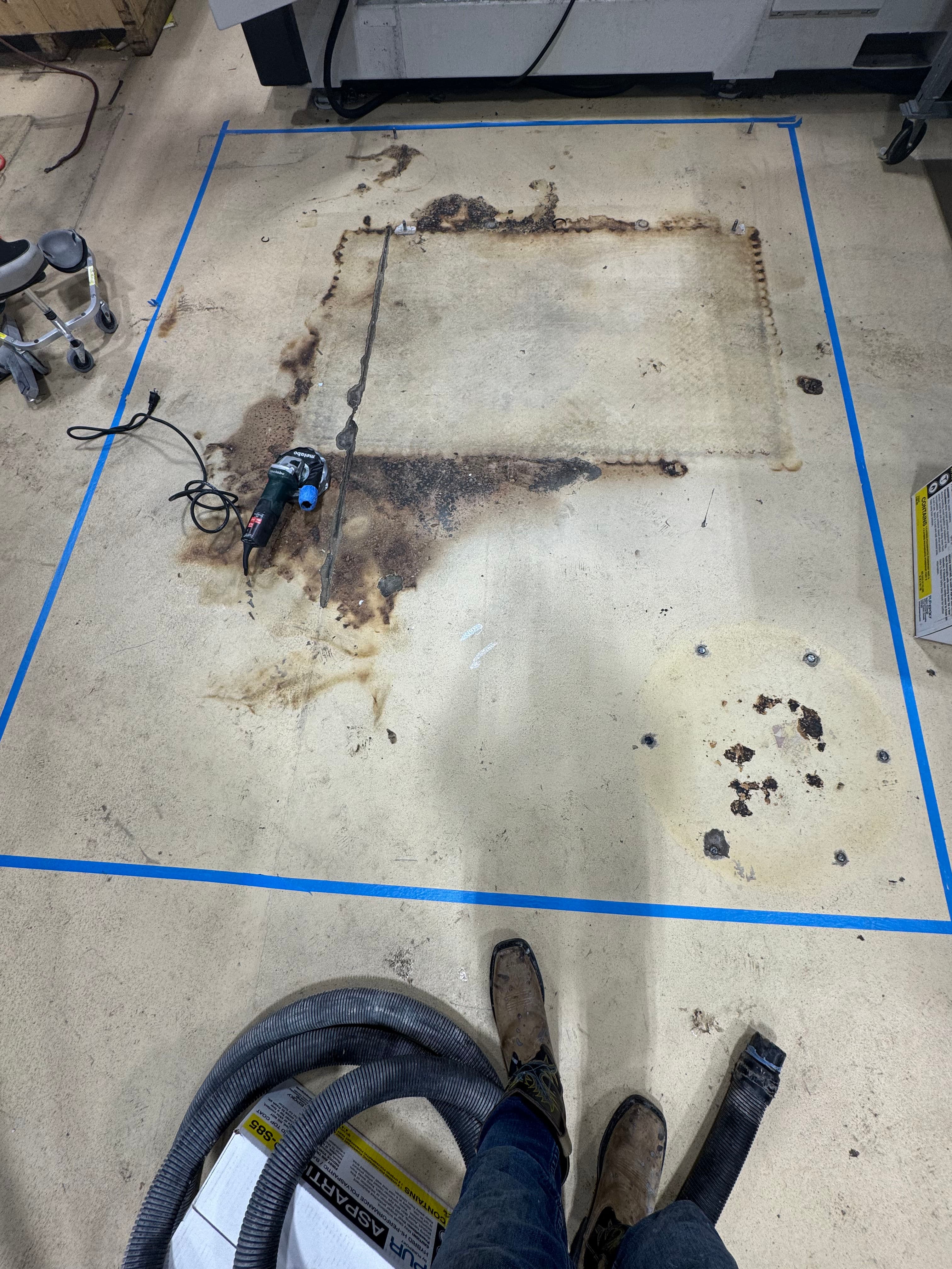 Project Concrete Floor Restoration and Epoxy Prep image